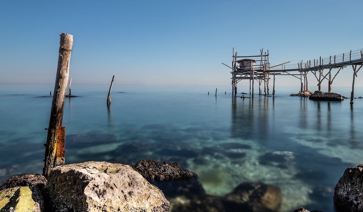 Abruzzo Fishing Landscape