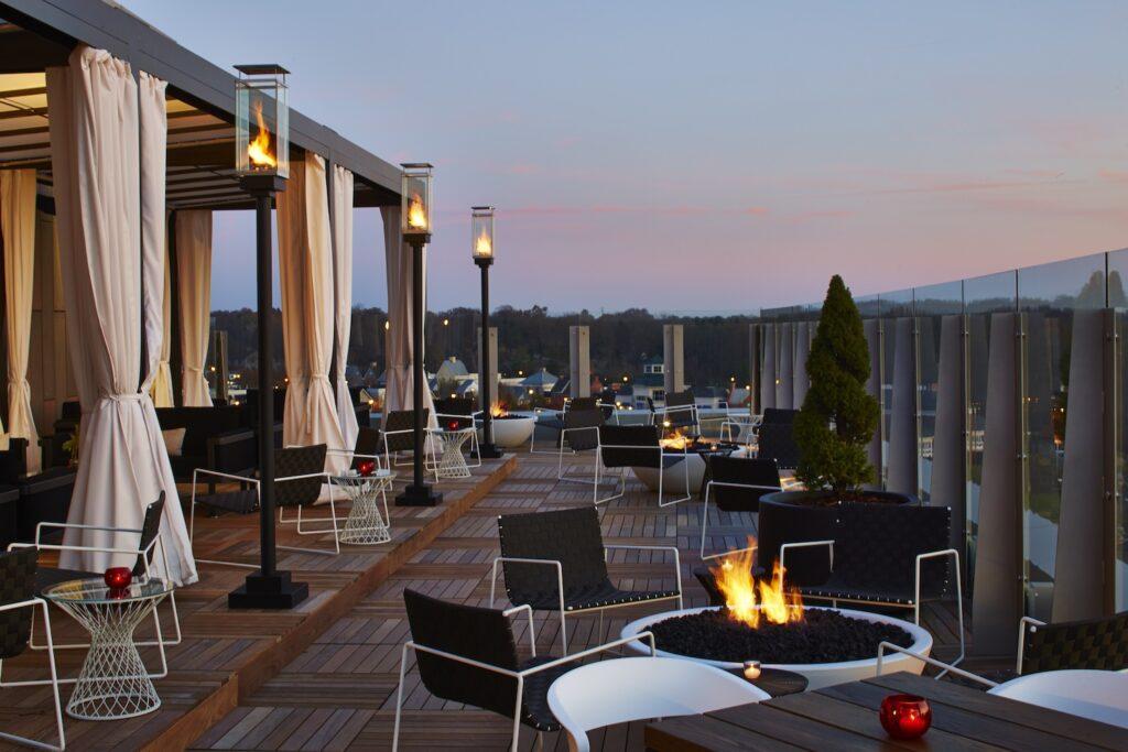 Experience Strega Nona vibes on the rooftop patio of AC Hotel Columbus Dublin
