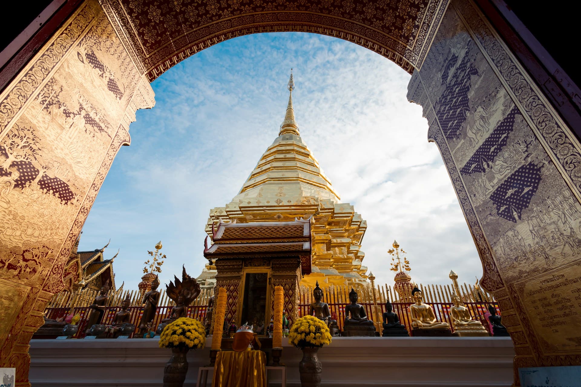 Chiang Mai, Thailand temple
