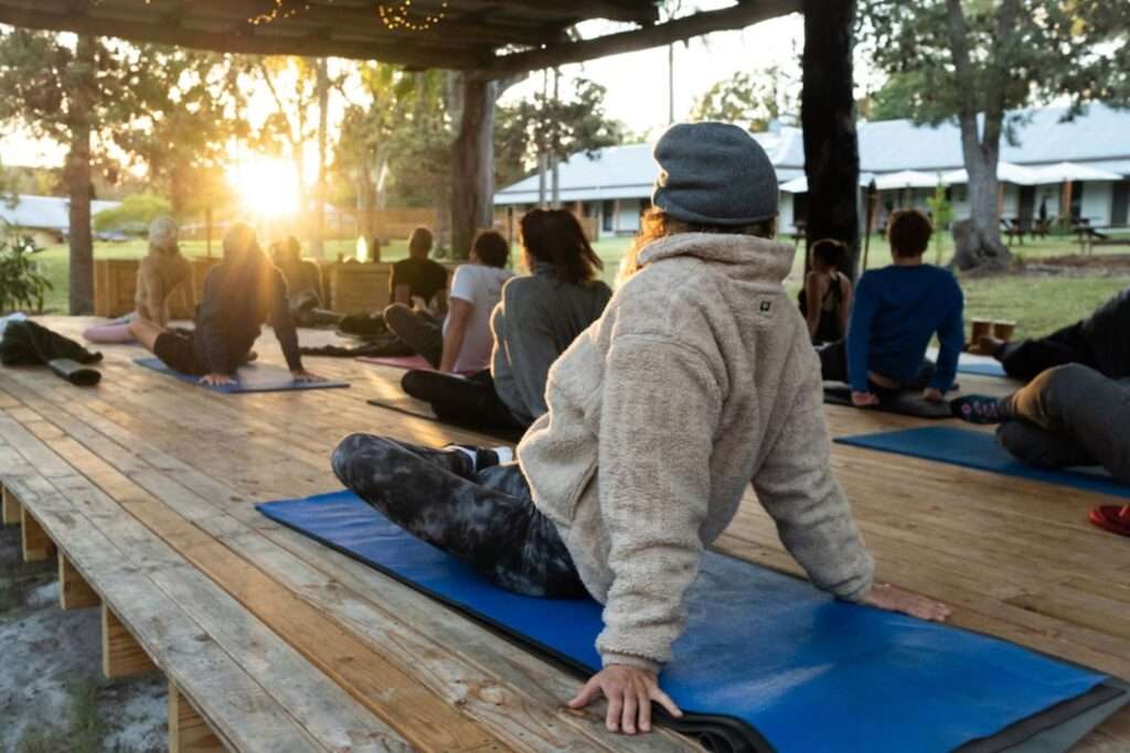 yoga group