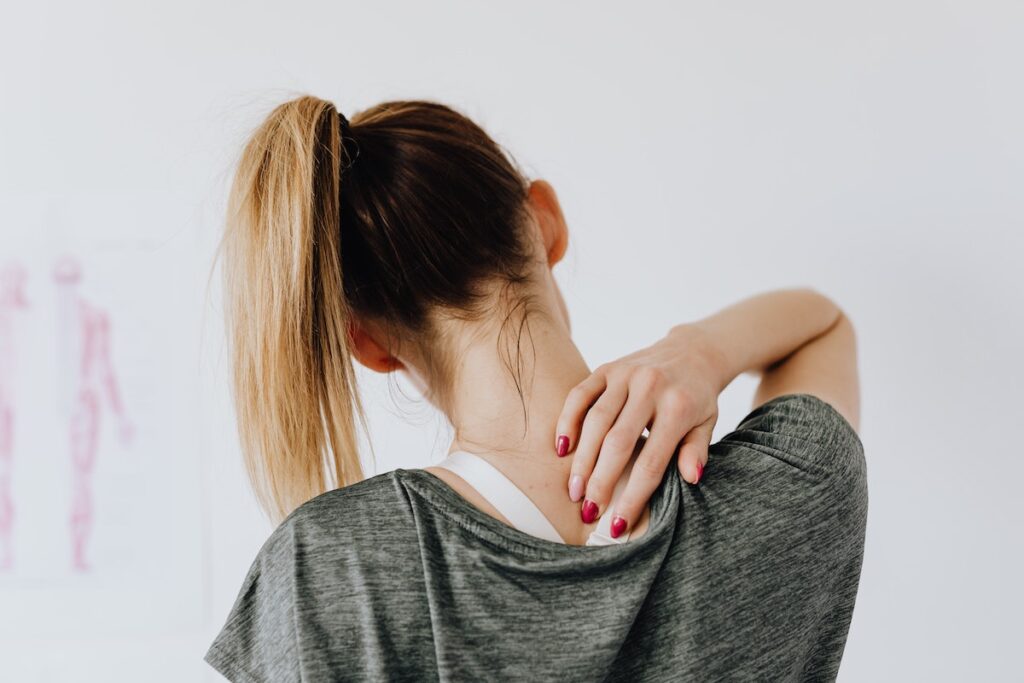 woman with chronic pain