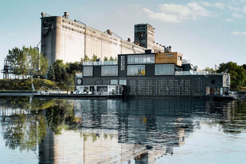 bota bota, one of these many unique spas in quebec
