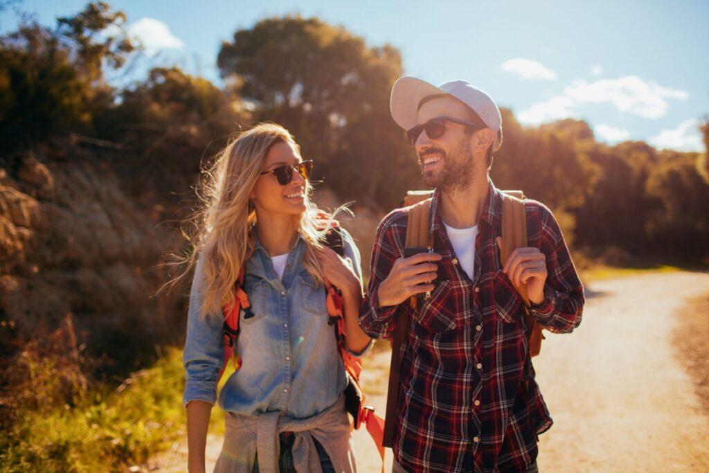 hiking on a fitcation retreat