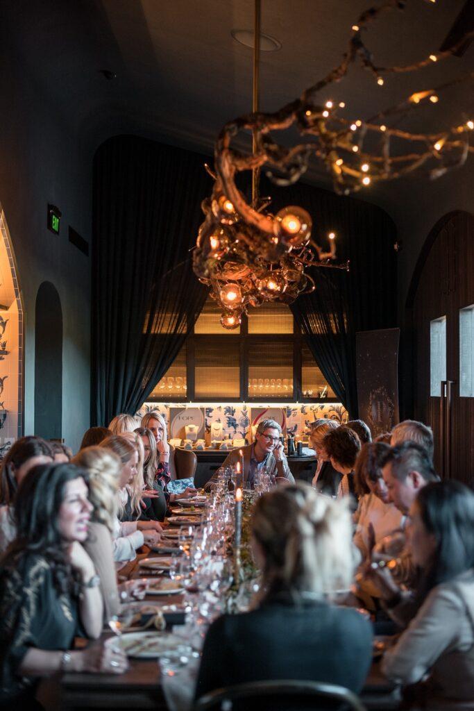 food tourism group dining