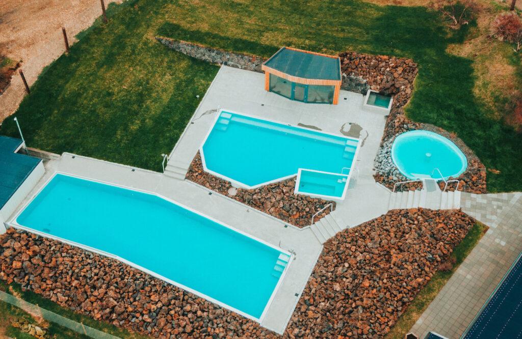 Hotel Husafell's geothermal swimming pool