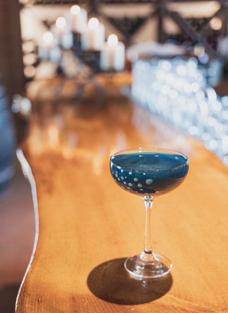 Starry night cocktail at Hotel Rangá