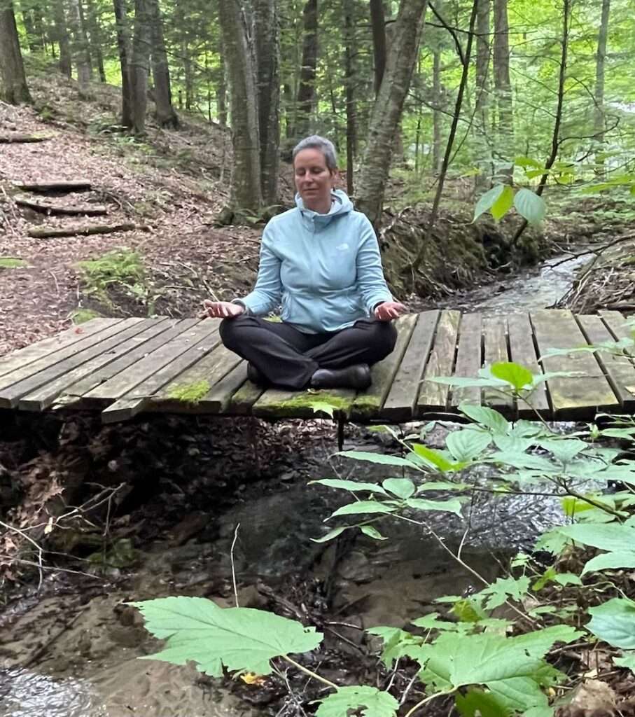 forest therapy with Monique
