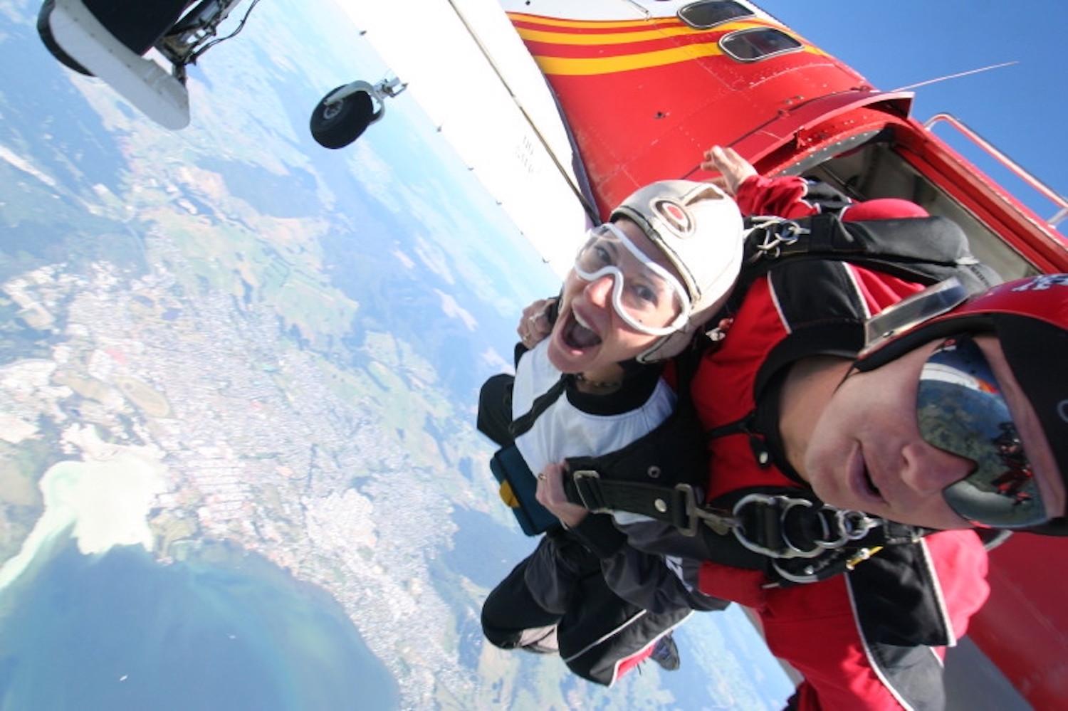 nora skydiving