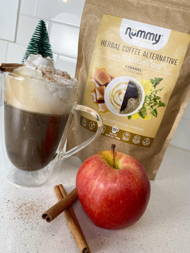 caramel apple coffee alternative latte