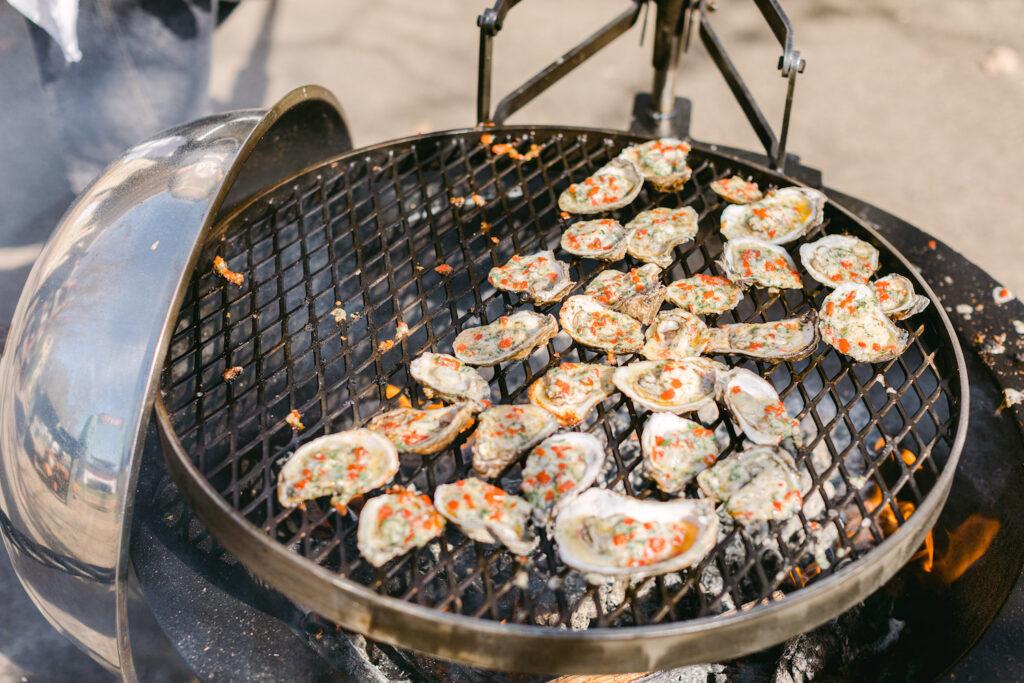 open fire culinary experience at Barnsley Resort