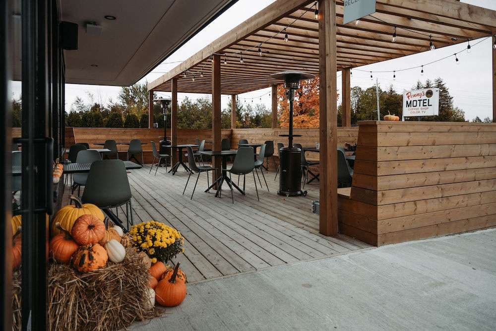 Penny's Motel deck