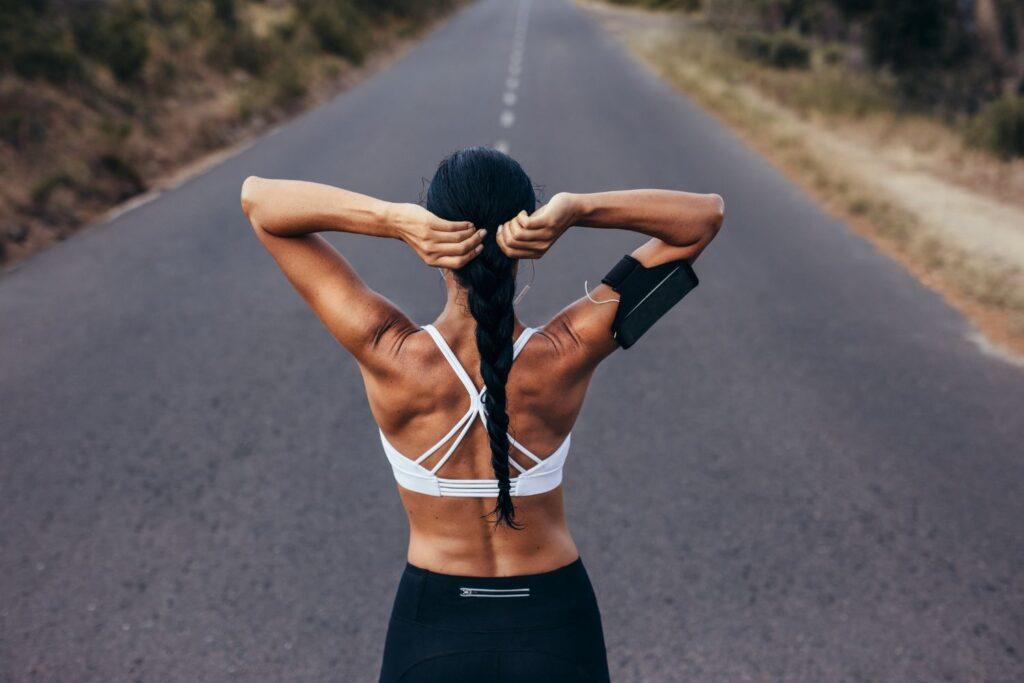 plant based protein fuelled runner