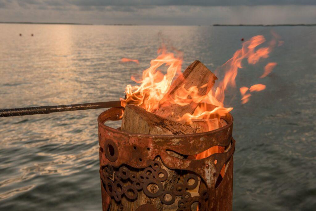 sunset eventide bonfire experience