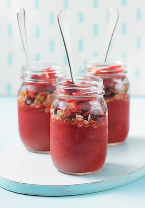 Pomegranate Tea Smoothie Bowl