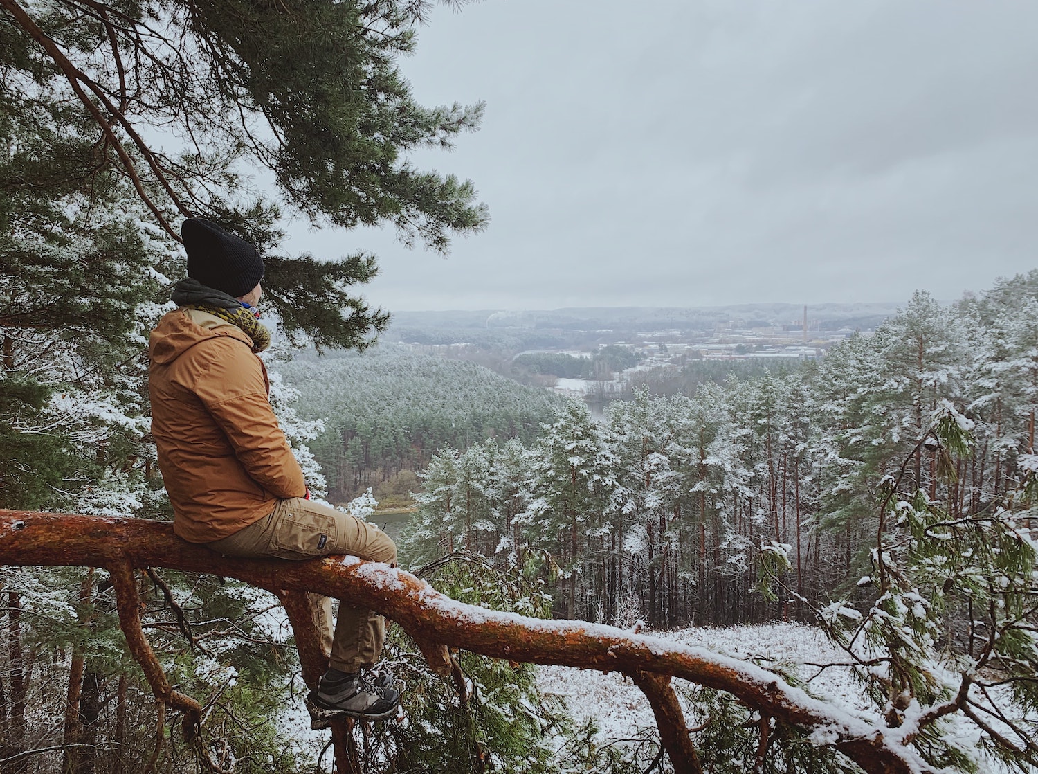 winter camping
