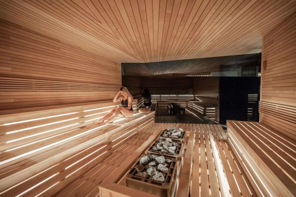 Scandinave Spa Quebec Sauna