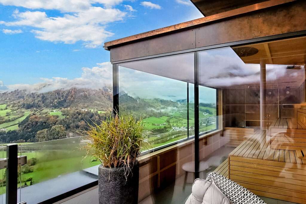 The Sky Sauna at Aktivhotel