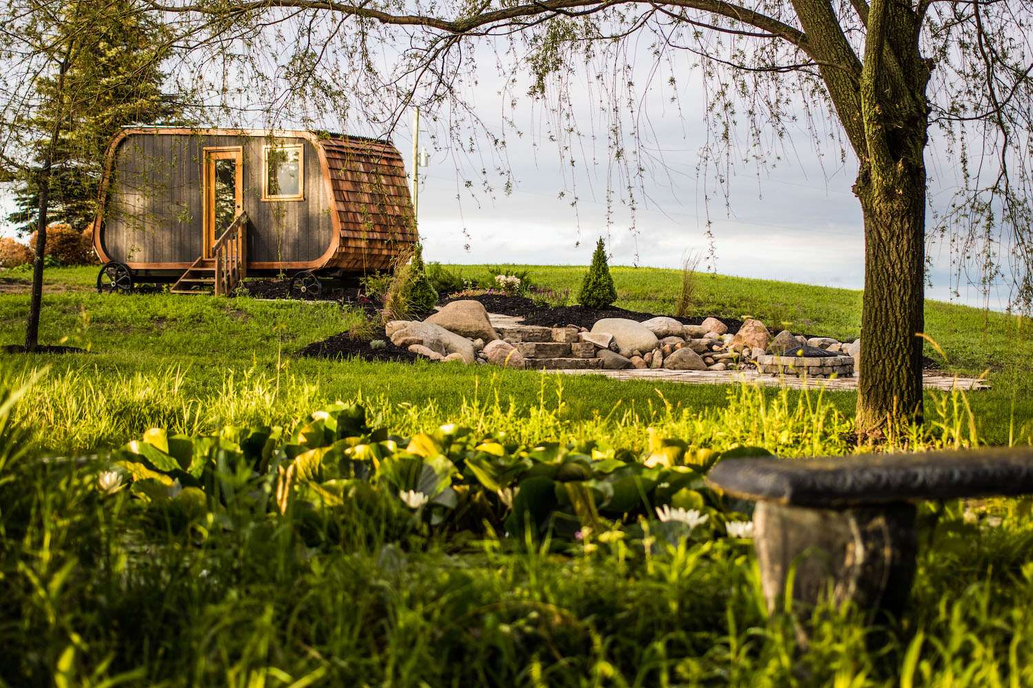 Tiny Home Farm Stay in Southern Georgian Bay