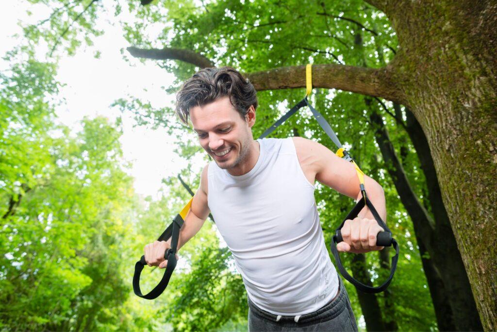 outdoor travel workout equipment