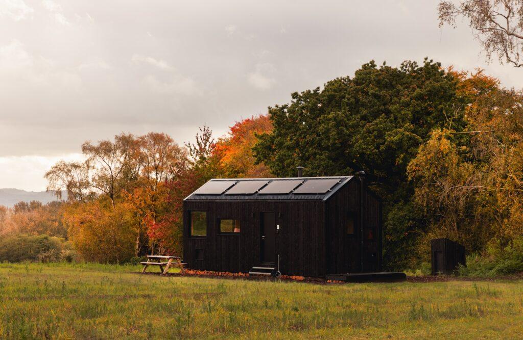Unplugged eco cabin