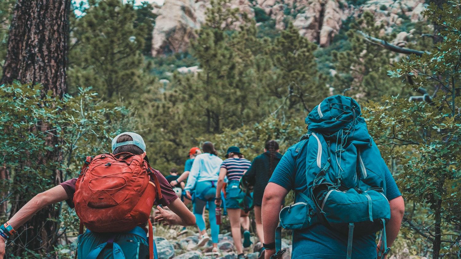 wellness retreat hiking