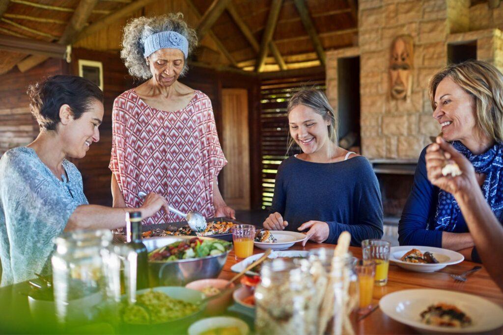 Wellness Spa Retreat meal