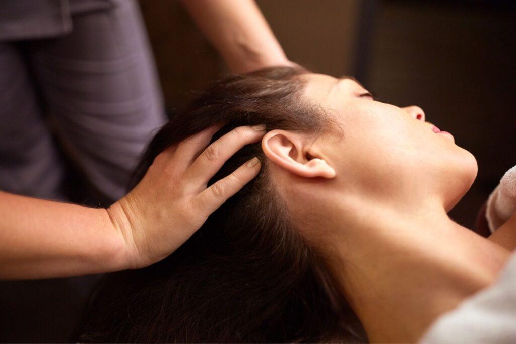scalp massage