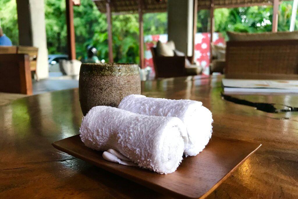 spa retreat towels