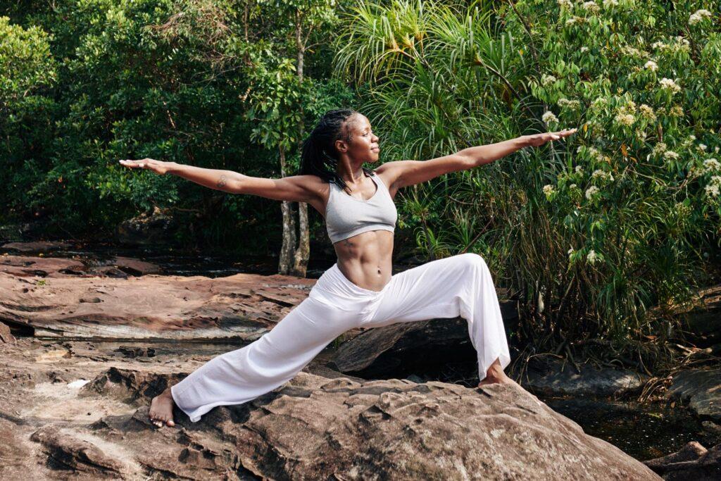warrior pose